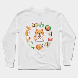 Cute Greedily Squirrel Long Sleeve T-Shirt